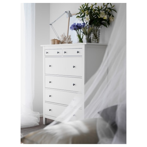 Hemnes white sales chest of drawers